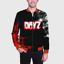 Бомбер мужской Dayz световые краски, цвет: 3D-красный — фото 2