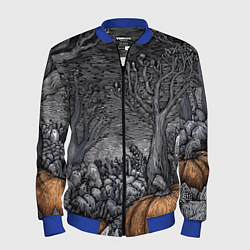 Мужской бомбер Осенние шалости духов