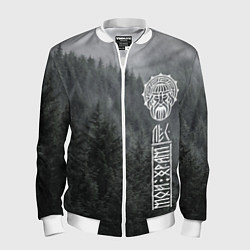 Мужской бомбер Древние боги суровых лесов