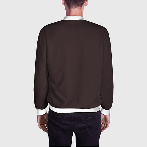 Мужской бомбер Муай тай боец / 3D-Белый – фото 4