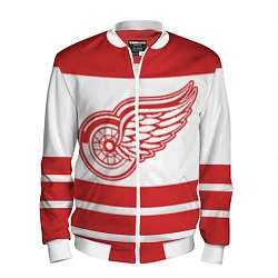 Бомбер мужской Detroit Red Wings, цвет: 3D-белый