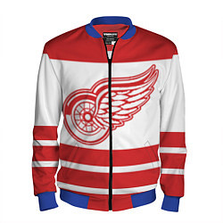 Бомбер мужской Detroit Red Wings, цвет: 3D-синий