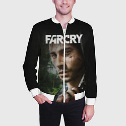 Бомбер мужской FarCry, цвет: 3D-белый — фото 2