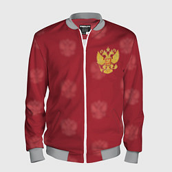 Бомбер мужской Сборная России по футболу, цвет: 3D-меланж