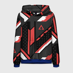 Толстовка-худи мужская CS:GO Cyrex Pattern, цвет: 3D-синий