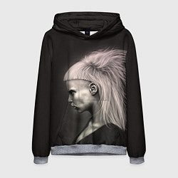 Толстовка-худи мужская Die Antwoord GIrl, цвет: 3D-меланж