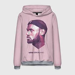 Мужская толстовка LeBron James: Poly Violet