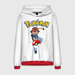 Мужская толстовка Pokemon: Ash Ketchum