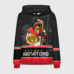 Толстовка-худи мужская Ottawa Senators цвета 3D-красный — фото 1