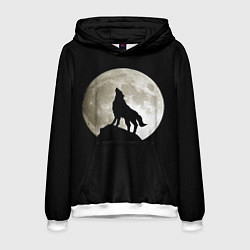 Мужская толстовка Moon Wolf