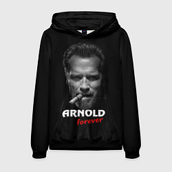 Толстовка-худи мужская Arnold forever, цвет: 3D-черный