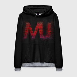 Толстовка-худи мужская Manchester United team, цвет: 3D-меланж