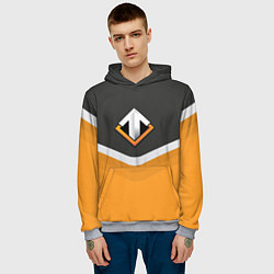 Толстовка-худи мужская Escape Gaming Uniform, цвет: 3D-меланж — фото 2