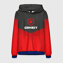 Толстовка-худи мужская Gambit Gaming Uniform, цвет: 3D-синий