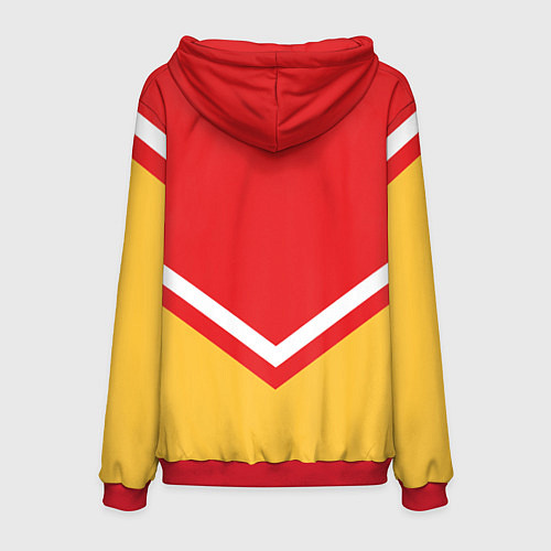 Мужская толстовка NHL: Calgary Flames / 3D-Красный – фото 2