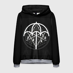 Толстовка-худи мужская BMTH: Rain Symbol, цвет: 3D-меланж