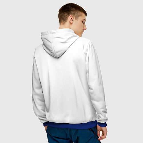 Мужская толстовка Metal gear solid 5 / 3D-Синий – фото 4