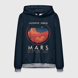 Толстовка-худи мужская Mars Adventure Camp, цвет: 3D-меланж