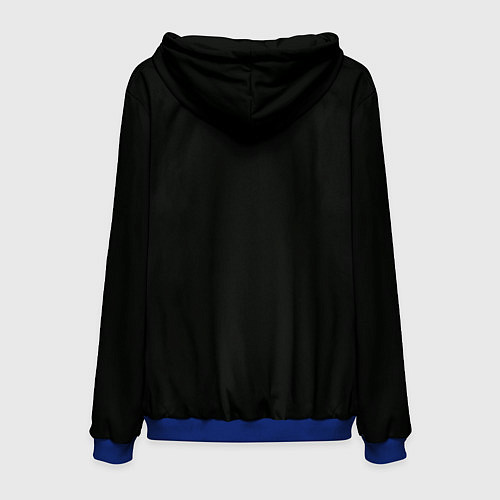 Мужская толстовка Warhammer 40k: Angelos / 3D-Синий – фото 2