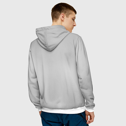 Мужская толстовка Golden State Warriors 9 / 3D-Белый – фото 4