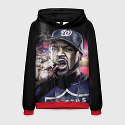 Толстовка-худи мужская Ice Cube: Big boss, цвет: 3D-красный