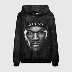 Толстовка-худи мужская 50 cent: black style, цвет: 3D-черный