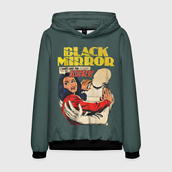 Толстовка-худи мужская Black Mirror: Blocked, цвет: 3D-черный
