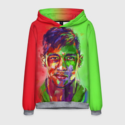 Толстовка-худи мужская Neymar Art, цвет: 3D-меланж