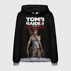 Толстовка-худи мужская TOMB RAIDER, цвет: 3D-меланж