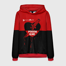 Мужская толстовка Poison heart