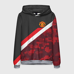 Толстовка-худи мужская Man UTD FC: Sport Camo, цвет: 3D-меланж