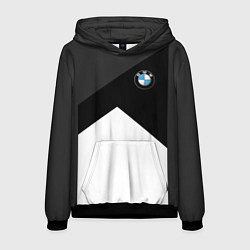 Толстовка-худи мужская BMW 2018 SportWear 3, цвет: 3D-черный