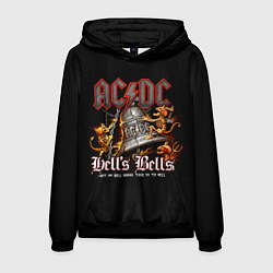 Мужская толстовка AC DC - bell with devils