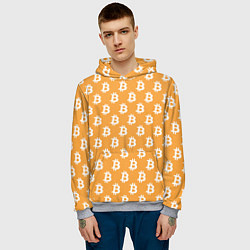 Толстовка-худи мужская BTC Pattern, цвет: 3D-меланж — фото 2