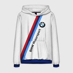 Мужская толстовка BMW Motorsport: White Carbon