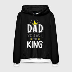 Мужская толстовка Dad you are the King