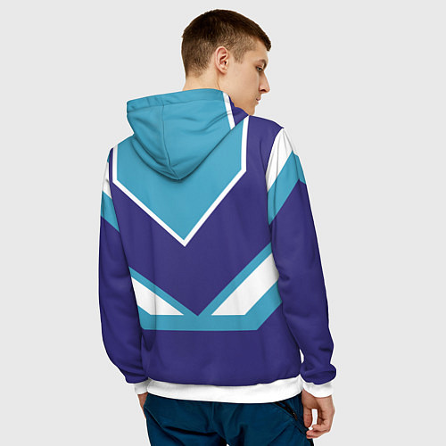 Мужская толстовка Артем сладкий / 3D-Белый – фото 4