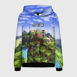 Мужская толстовка Майнкрафт: Лев