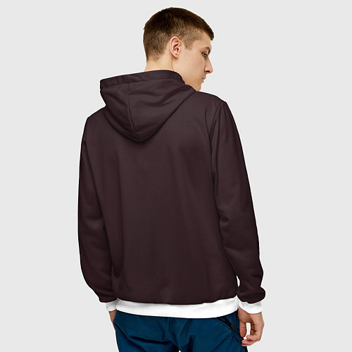 Мужская толстовка Лучший продавец - Original Quality / 3D-Белый – фото 4