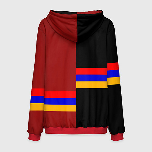 Мужская толстовка Armenia / 3D-Красный – фото 2