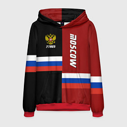 Мужская толстовка Moscow, Russia