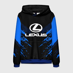 Мужская толстовка Lexus: Blue Anger