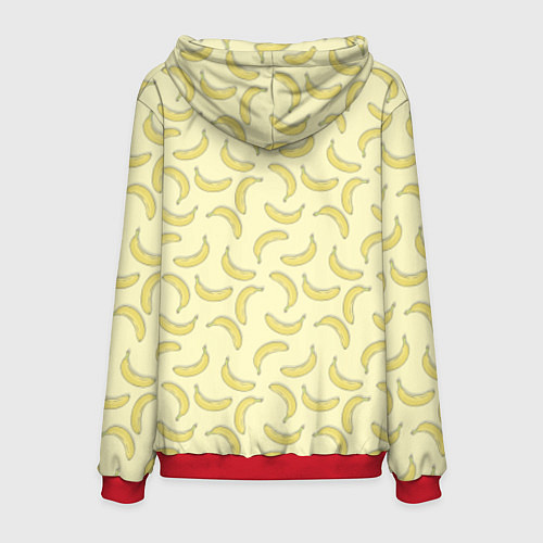 Мужская толстовка Ahegao Pepe / 3D-Красный – фото 2