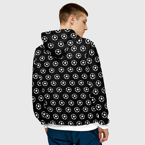 Мужская толстовка FCSM Supreme / 3D-Белый – фото 4