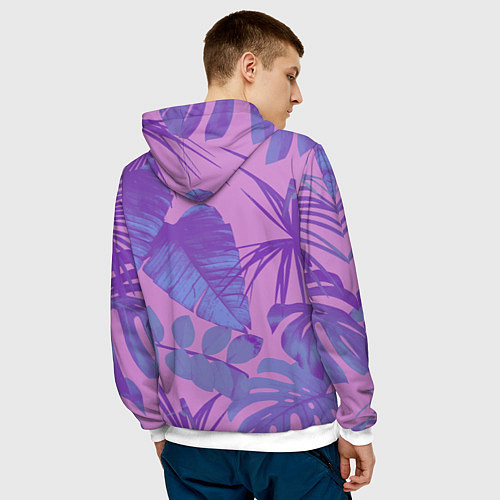 Мужская толстовка Большая или маленькая ложь / 3D-Белый – фото 4