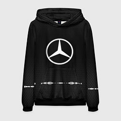 Мужская толстовка Mercedes: Black Abstract