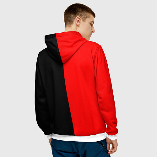 Мужская толстовка СССР: Red Collection / 3D-Белый – фото 4