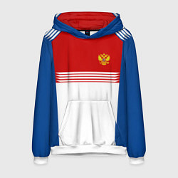 Мужская толстовка Russia: Retro Sport