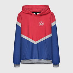 Мужская толстовка Люблю футбол россии