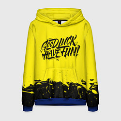 Толстовка-худи мужская GLHF, цвет: 3D-синий